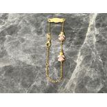 18ct gold babies Angel bracelet 1.5g