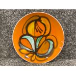 Poole pottery “Delphis” plate