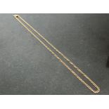 9ct gold Foxtail chain. 21” length 9.6g