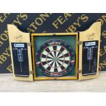 Unicorn dart board with scoreboard