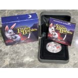 2011 Australian Bush babies Bilby 1/2oz silver proof coin in original box and certificate