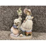 Lladro figure 5344 A stitch in time