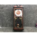 Vintage president 31 day long cased clock