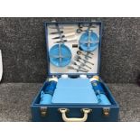 Vintage sirram picnic set in original carry case