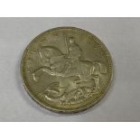 Great Britain silver 1935 George V silver crown coin
