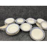 36 piece grindley creampetal part dinner service