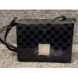 Genuine lady’s Louis Vuitton “Paris” patent leather handbag, in good condition, in black