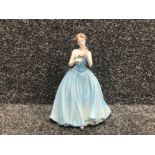 Large limited edition coalport lady Figure dearest rose number 2162 of 9500