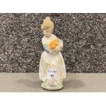 Lladro figure 4841 young Valencia “orange seller”