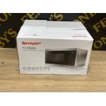 Sharp microwave oven with grill - model YC-MG02 with box