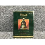 Bells finest old scotch whiskey 1993 Christmas 70cl decanter