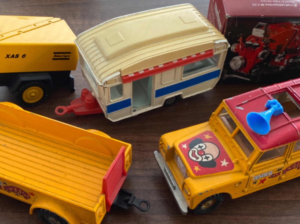 Rosenbauer Portable Pump M 1:15 BMW 4-stroke engine, boxed together with Corgi and other die cast - Image 2 of 2