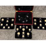 Reproduction set of Her Majesty’s Jubilee coinage collection Diamond jubilee in original case