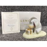 Lenox “Walt Disney showcase collection” Eeyore ornament “For Me” with original box & certificate