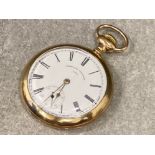 Gold plated American Waltham U.S.A gents pocket watch