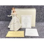 Lenox “Walt Disney showcase collection” figure - Beauty & the beast’s “Belle” with original box &