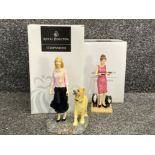 2x Royal Doulton Companions figures includes “Let’s stroll” & “Drinks for the boys” both with