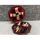 Rare Victorian (1897) sewing kit in original case