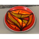 Poole pottery Delphis plate