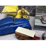 Total of 7 diecast vehicles includes Dinky Dumpster & Lady Penelope’s Fab 1 thunderbirds car, 007