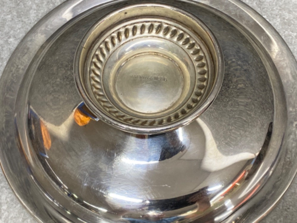 Mappin & Webb silver plated bowl - Bild 2 aus 3