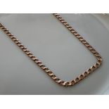 9ct gold 24” chain. 21.4g, - collection from the 27th August