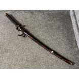 Ornamental Japanese katana (samurai sword) with Saya