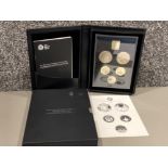 The Royal Mint 2015 United Kingdom 6 coin proof set “Commemorative edition” in original box &