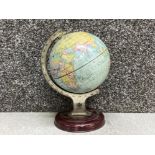 Chad Valley revolving tin globe