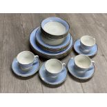 A 20 piece Modern Doulton part tea set