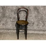 Early 20th century bentwood cafe chair