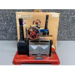 Vintage Mamod steam engine - model SP 2, with original box