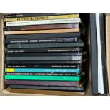 A large collection of boxed L.P records, opera etc