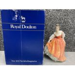 Royal Doulton lady figure HN 2835 Fair Lady, with original box