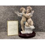 Lladro 1824 Heaven and Earth in original box with certificate in good condition