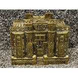 Heavy All Brass Bank of England desk money box