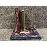 4x Hardback books by the Folio Society includes Betjeman’s Britain 1999, Ghost Stories of M.R. James