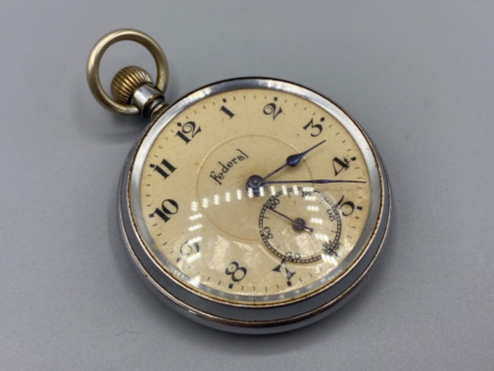 1920-1930 federal sub dial pocket watch