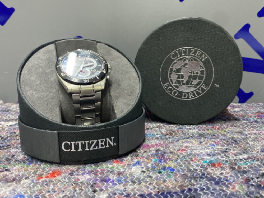 Citizen eco-drive mens wrist watch