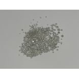 16.03cts Natural Round Brilliant White Diamonds various sizes - Unsorted, Ungraded, Uncertified -