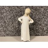 Lladro 4872 girl hands akimbo in good condition