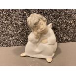 Lladro 4539 Angel Thinking in good condition