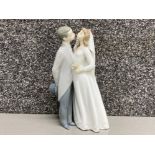 Lladro figure 6620 a kiss to remember