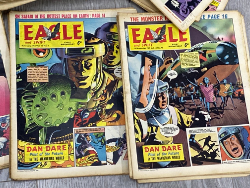 160 Eagle and Boys world comics 1960s - Image 3 of 3