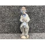 Lladro 5471 Sad Sax in good condition