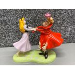Hand made Disney Showcase collection by Royal Doulton ‘Sleeping Beauty woodland waltz’ limited