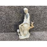 Lladro 4576 Shepherdess in good condition