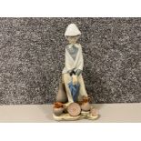 Lladro 5081 pottery girl in good condition