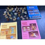 Total of 32 Wade whimsies “Animals” plus 3x Wade guide books