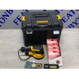 DeWalt orbital sander with hard box and accessories